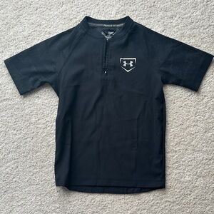Under Armour Black Quarter-Zip Shirt